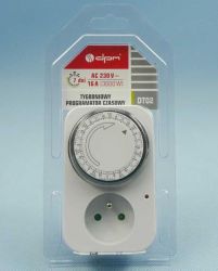 DT-02 TIMER ANALOG.TYGODNIOWY