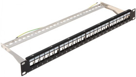 Patch panel RACK 19cali 24xKEYSTONE PP-24/FX/C