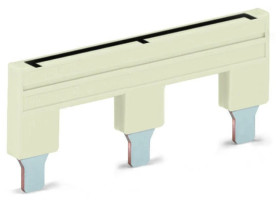 Mostek grzebieniowy z izolacją 3-tor. (1-3-5) jasnoszary 2010-405/011-000 /25szt./