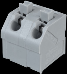 250-602 Terminal strip with operating push buttons, RM 7.5 mm, 17.5A, 2