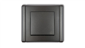 Flexi Przycisk /Światło/ Grafitowy 11Fwp-5