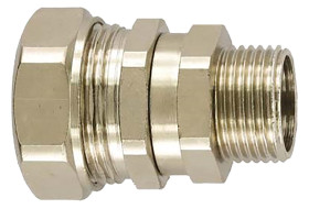 Łącznik do kanałów kablowych Flexicon gwint M32 32mm Przegub Mosiądz IP65