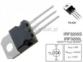 IRF 3205 N-CH Mosfet 55V 110A 200W TO220
