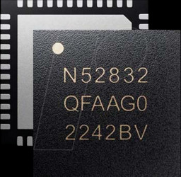 NRF52832-QFAB-R Bluetooth 5 SoC, CortexM4, 2 Mbps, QFN-48