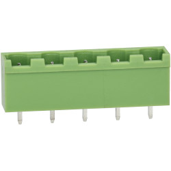 TruConnect 7.5mm Header Straight Closed 5 Way Terminal Block