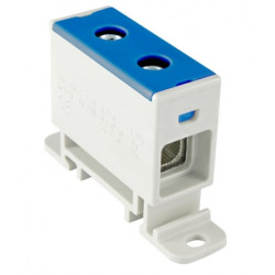 Złączka szynowa 1-torowa ZGX 35mm2 125A niebieska INCOBEX