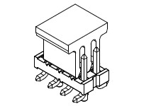 Wtyk PCB 12-pinowe raster: 2.0mm 2-rzędowe Molex Montaż powierzchniowy 2.0A 125.0 V.