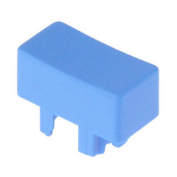 1P00 MEC Blue Concave Rectangle Cap for use with 3F Multimec
