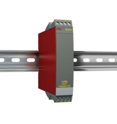 Przetwornik temperatury wy: Rezystancja liniowa, RTD, termopara, napięcie 8 → 30 V DC