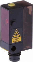 PK140470, czujnik laserowy, kontrast, 34x16x12mm, dioda laserowa, światło czerwone, Sn: 0-150, 10-30V DC, PNP