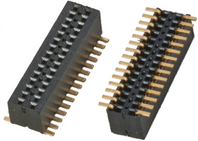 Gniazdo PCB 24 -pinowe 2 -rzędowe raster: 0.8mm typu płytka – płytka Proste SMD