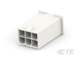 Wzmocnione złącze zasilania 6-pinowe TE Connectivity 600 V AC Żeński