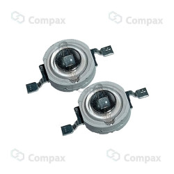 Dioda mocy LED, 1W, Biały (Pure White), 80-140lm, 135°, LuckyLight