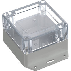 TRU COMPONENTS TC-13865252 Enclosure Light grey 121.5x91.5x60mm ABS-PC