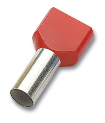 Końcówka tulejkowa izolowana TID 2x16mm2/14mm niebieska cynowana TID2x16L14x50 /50szt./