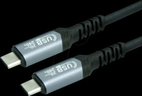 11999087 USB 4.0 cable, 20 Gbit/s, 240 W, 2.0 m