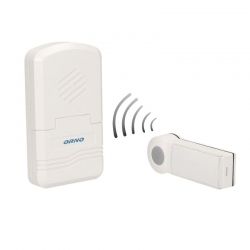 Dzwonek bezprzewodowy BATERYJNY z learning system, DISCO DC