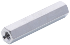 Kołek dystansowy gwint M3 x M3 długość 25mm Mosiądz Żeński/żeński Sześciokątny Essentra