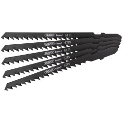 Draper 81727 DT244D 100mm Jigsaw Blade Set (5 Piece)