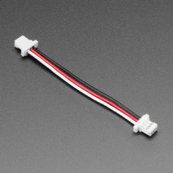 JST SH Compatible 1mm Pitch 3-pin Plug-Plug Cable - 50mm long