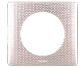 CELIANE Ramka ANODISED Tekstura aluminium - pojedyncza 068721