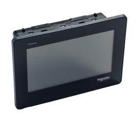 Ekran dotykowy HMI 4,3 cala Schneider Electric rozdzielczość: 480 x 272 TFT LCD IP20, IP65 Ethernet RJ45, USB (mini B),