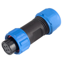 CliffCON&#xAE; 68 FM686814 IP68 Female Cable Plug 4 Pin