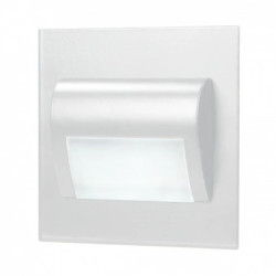 DRACO LED NEW 1,5W, oprawa schodowa podtynkowa, 12VDC, 30lm, 4000K, biała, innowacyjny sposób montażu,AD-OS-6164L4/W