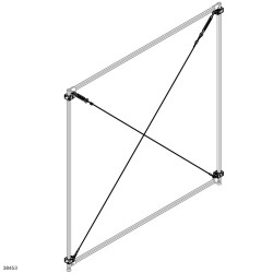 Część łącząca Lina odciągowa Bosch Rexroth