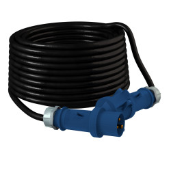 Przedłużacz 30m kempingowy 16A/3P IP44 230V H07RN-F 3x1,5 Doktorvolt® DV-2704-C-16