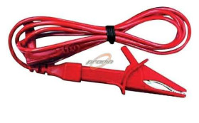 KABELE POMIAROWE Z KROKODYLKIEM CZERWONY