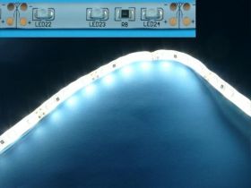 3528ZB LED PCB GIĘT.12V ROLKA=5m WW