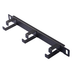 0.5U 10" Cable Management Panel with D-Rings for DeskPi RackMate