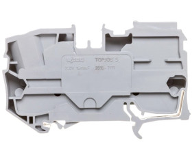 Złączka 1-przewodowa 16mm2 do przewodu wyrównawczego szara TOPJOBS 2016-7111 /25szt./