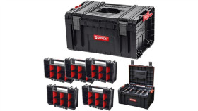Skrzynka Narzędziowa Pro Toolbox + 5 X Organizer Two Multi 257X181x65mm...