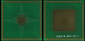 RE934-08E Multi-adapter QFP64 and QFN64 P=0.50 mm RM 2.54 mm