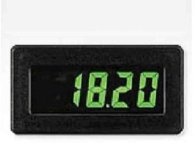 Cyfrowy miernik panelowy DC zakres 4 → 20 mA, 10 → 50 mA wysokość wycięcia: 33mm +60°C Red Lion