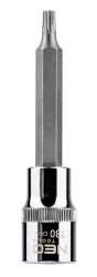 Końcówka Torx na nasadce 1/2cala T30 x 100 mm 08-763