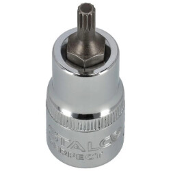 Klucz trzpieniowy na nasadce 1/2” S2 Spline M16x55mm STALCO PERFECT S-85773