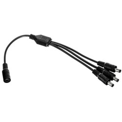 Rozgałęziacz DC 1 żeńska + 3 męska 2,1/5,5