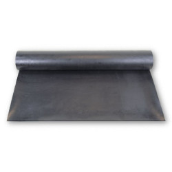 Arkusz gumy grubość: 5mm Chloropren Czarny szerokość: 1.4m gęstość: 1.45g/cm³