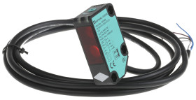 Czujniki fotoelektryczne Typu dyfuzyjnego w obudowie prostokątnej Pepperl + Fuchs NACISNĄĆ/POCIĄGNĄĆ zakres 1,2 m LED