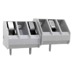 CamdenBoss CTB4000/6 6 Way 24A 45&#xB0; Terminal Block 10mm Pitch Length 55mm