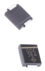 Dioda TVS jednokierunkowa Montaż powierzchniowy SMC 6.4V 9.2V SMCJ5.0A-E3/57T