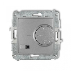 MINI Regulator temperatury elektroniczny z czujnikiem powietrznym srebrny metalik 7MRT-2