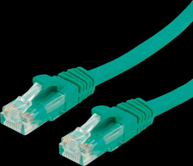 21991023 Patch cable Cat. 6, UTP, LSOH, green, 0.5 m