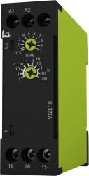 tele 125110 Przekaźnik czasowy V2ZE10 24-240V AC/DC, 0.05 s - 100 h, 400 V/AC, 8 A, 1 szt.