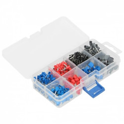 Zestaw końcówek kablowych, tulejki 350 szt.,OR-KK-8111