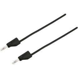 VOLTCRAFT MSB-300 Test lead Banana jack 4 mm 2.00 m Black