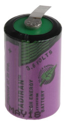 Bateria 1/2 AA 3.6V 1/2 AA 1.1Ah Tadiran SL-750/T Lit-chlorek tionylu Etykiety